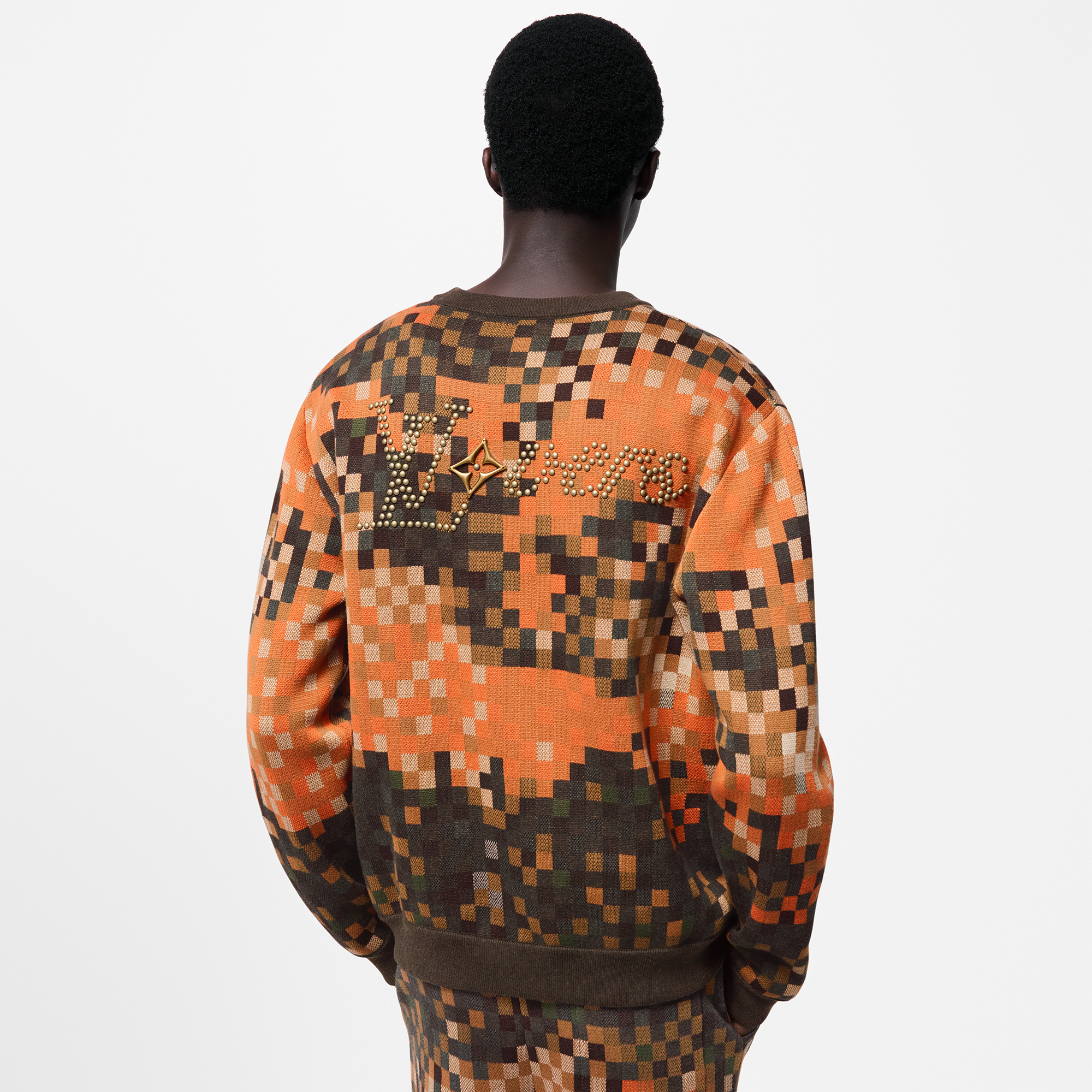Jacquard Cotton Pullover  in Men's Ready-to-Wear Knitwear and Sweatshirts collections by Louis Vuitton (Product zoom)